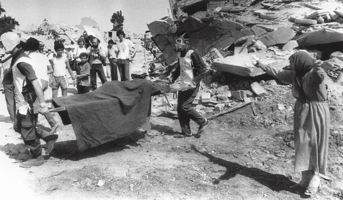 Le massacre de Sabra et Chatila en 1982 a été l’une des étapes les plus importantes de la récente histoire politique mouvementée du Liban. (AFP)