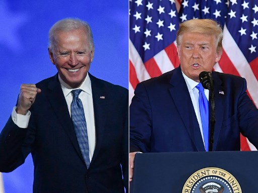 Biden appelle à respecter sa victoire, Trump continue de crier à la fraude