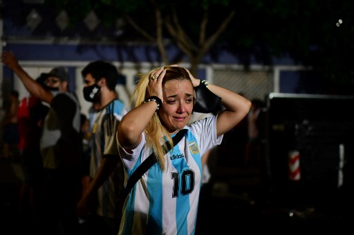 L'Argentine pleure la mort de son «immense idole» Maradona