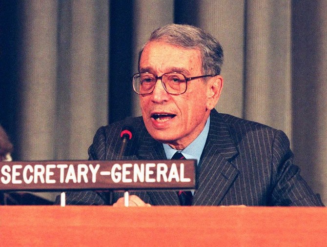 Le moment où Boutros-Ghali devint secrétaire général de l’ONU