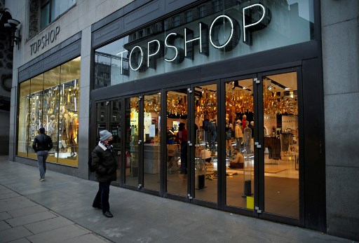 Arcadia, propriétaire de Topshop, fait faillite emporté par la pandémie