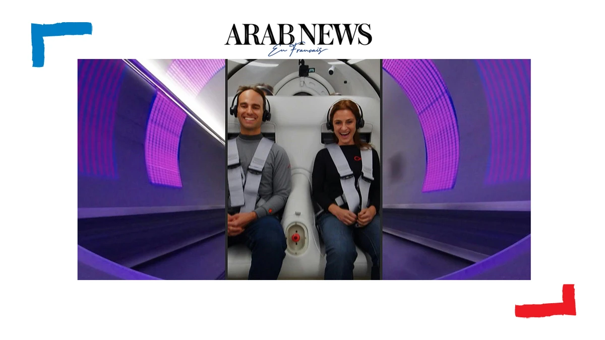 Dans le Nevada, Virgin Hyperloop transporte des passagers pour la première fois