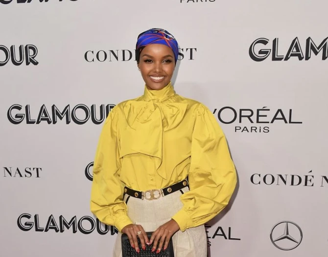 Le mannequin somalien-américain Halima Aden prend du recul