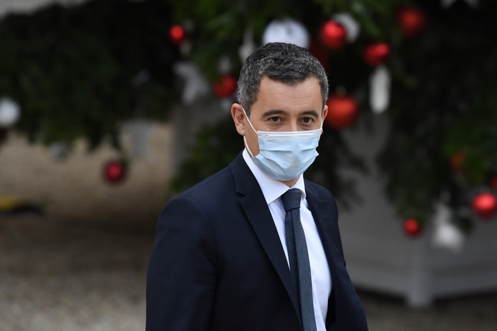 Gerald Darmanin, ministre de l'interieur français. (AFP)