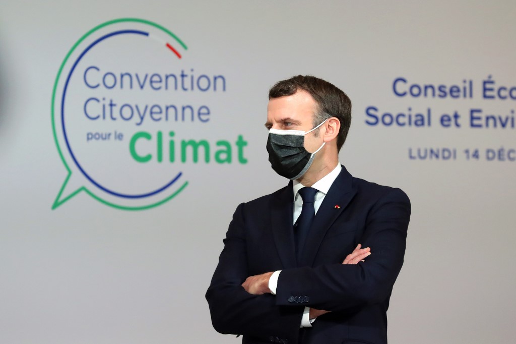 Macron valide un référendum sur le climat