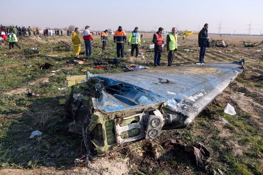 Boeing abattu: l'Iran ne devrait pas diriger l'enquête