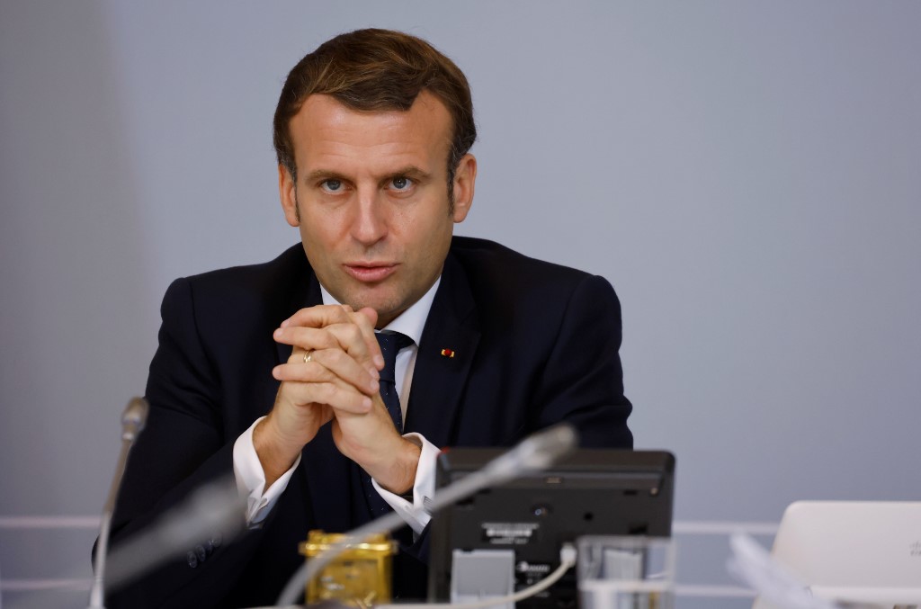 Un an plus tard, cette ambition a été balayée par « cette pandémie historique, les crises internationales, le terrorisme, les divisions de la société et une crise économique et sociale sans précédent » (Photo, AFP)