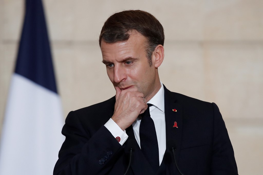 Emmanuel Macron, président de la République française. (AFP)