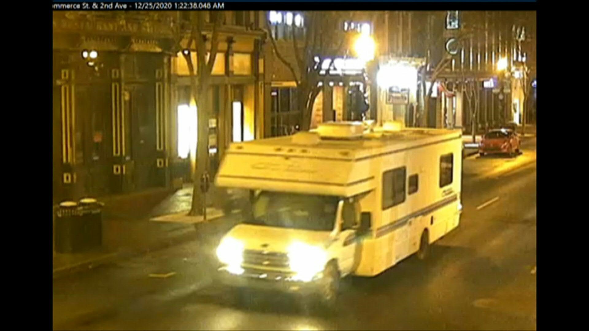 Un camping-car explose à Nashville après un mystérieux compte à rebours