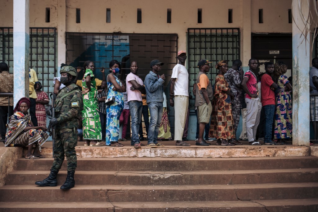 Bangui est resté calme jusqu'à la fermeture, en fin d'après-midi, de la plupart des bureaux de vote.(AFP)