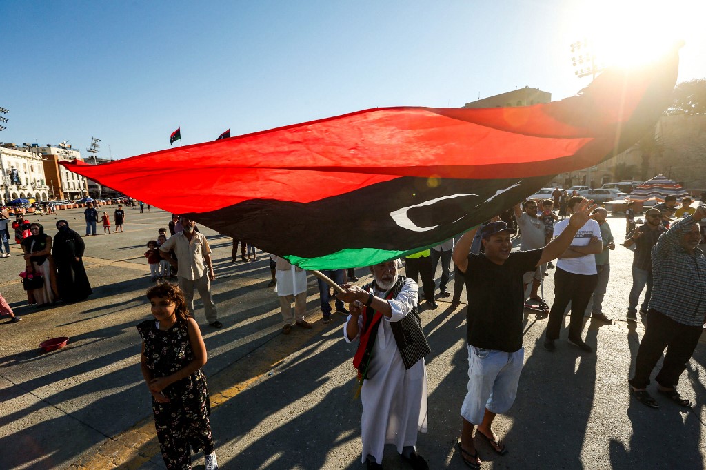 Une délégation égyptienne a rencontré dimanche dans la capitale libyenne de hauts responsables du Gouvernement d'union nationale.(AFP)