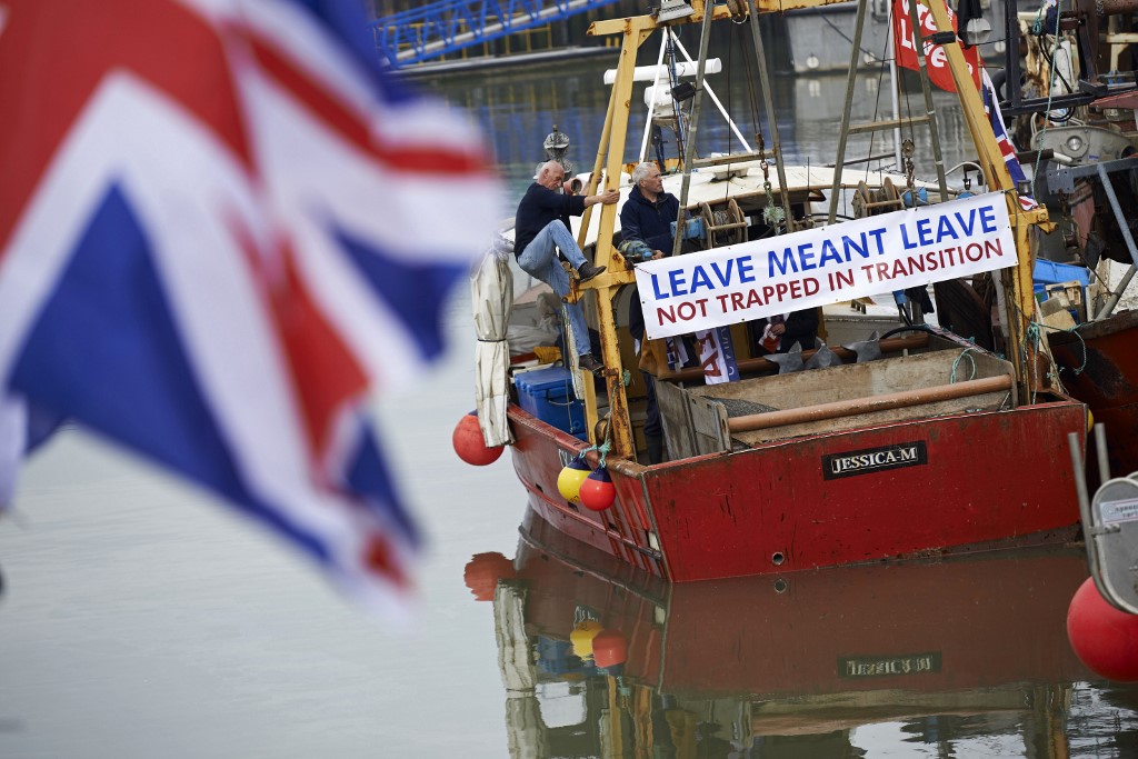 A défaut d'un accord britannique pour ce report, «l'option de secours serait d'organiser une séance plénière extraordinaire (pour se prononcer sur l'accord) fin février, possiblement le 23 février». (AFP)