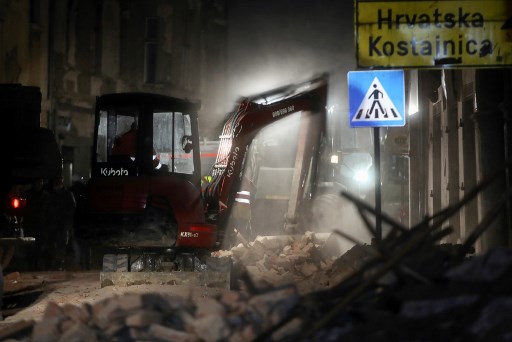 Séisme de magnitude 6,4 en Croatie, 7 morts au moins