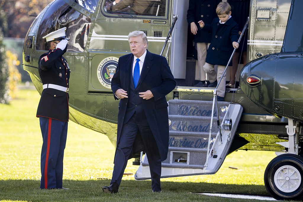 Donald Trump, actuel président des Etats-Unis en fin de mandat. (AFP)