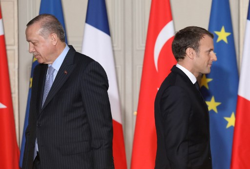 Erdogan dit espérer voir la France "se débarrasser" de Macron "le plus tôt possible"