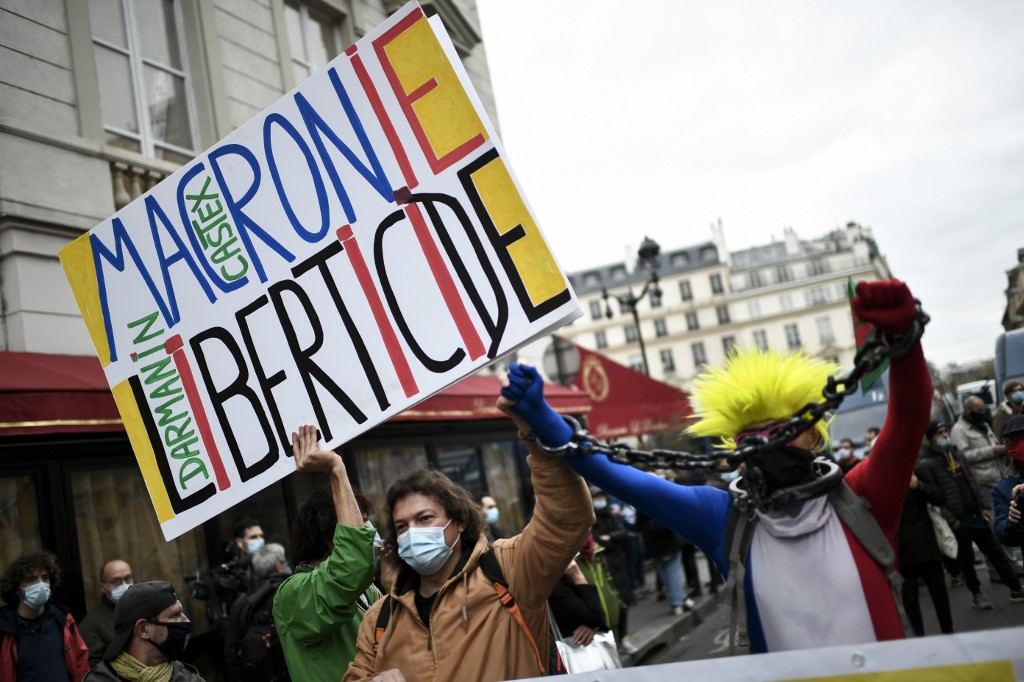 France: manifestations "pour les droits sociaux et libertés"
