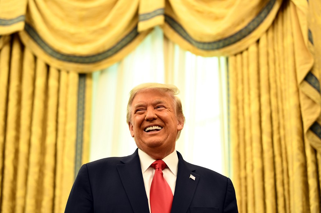 Donald Trump, actuel président des Etats-Unis en fin de mandat. (AFP)