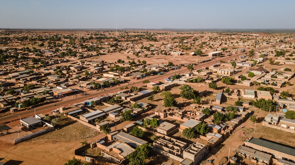 Vision aérienne du Niger. (AFP)