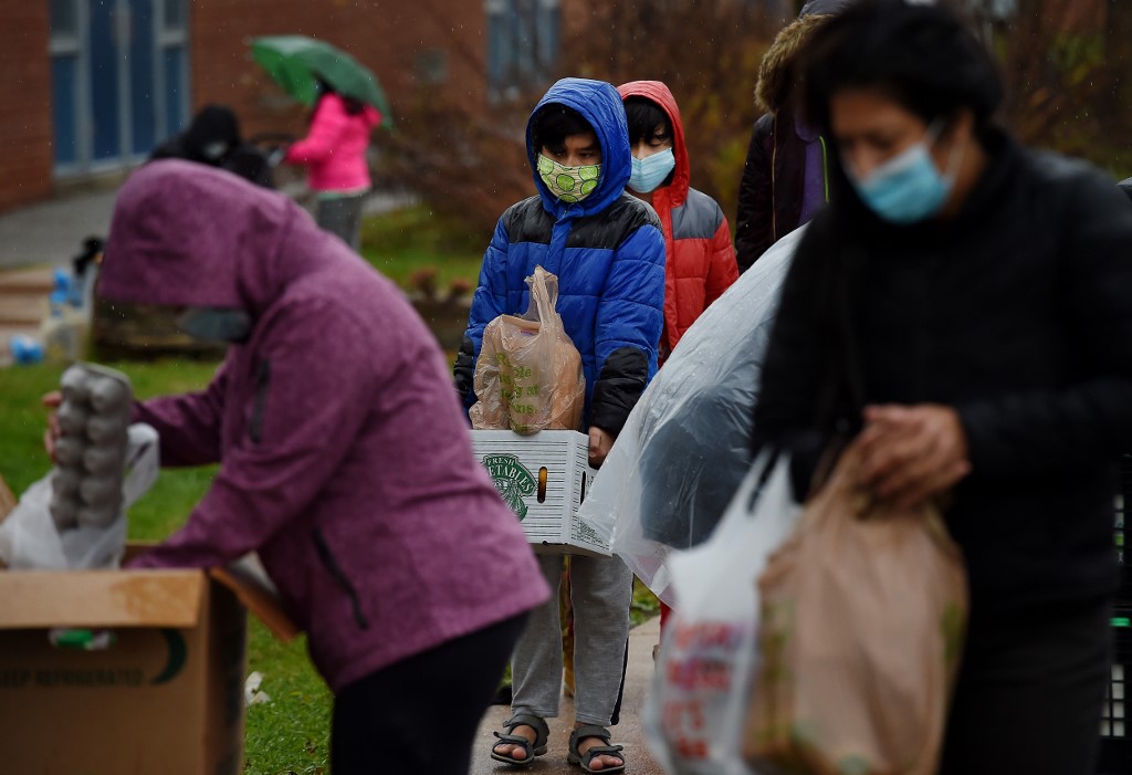 Avec la pandémie, plus d'Américains souffrent de la faim, surtout des enfants
