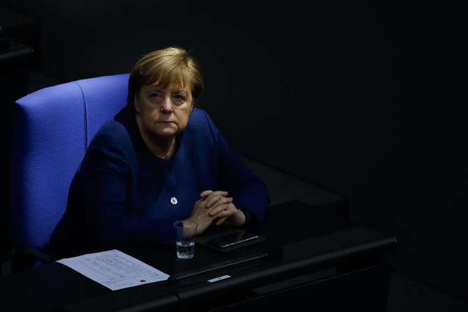 La chancelière allemande Angela Merkel a fait preuve d'un optimisme prudent quant à un accord commercial post-Brexit. (AP)