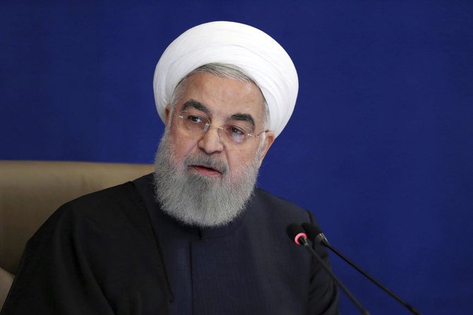 Le président iranien Hassan Rohani a réitéré sa détermination à saisir «l'opportunité» offerte par le changement de président américain en janvier. (Bureau de la présidence iranienne via AP)