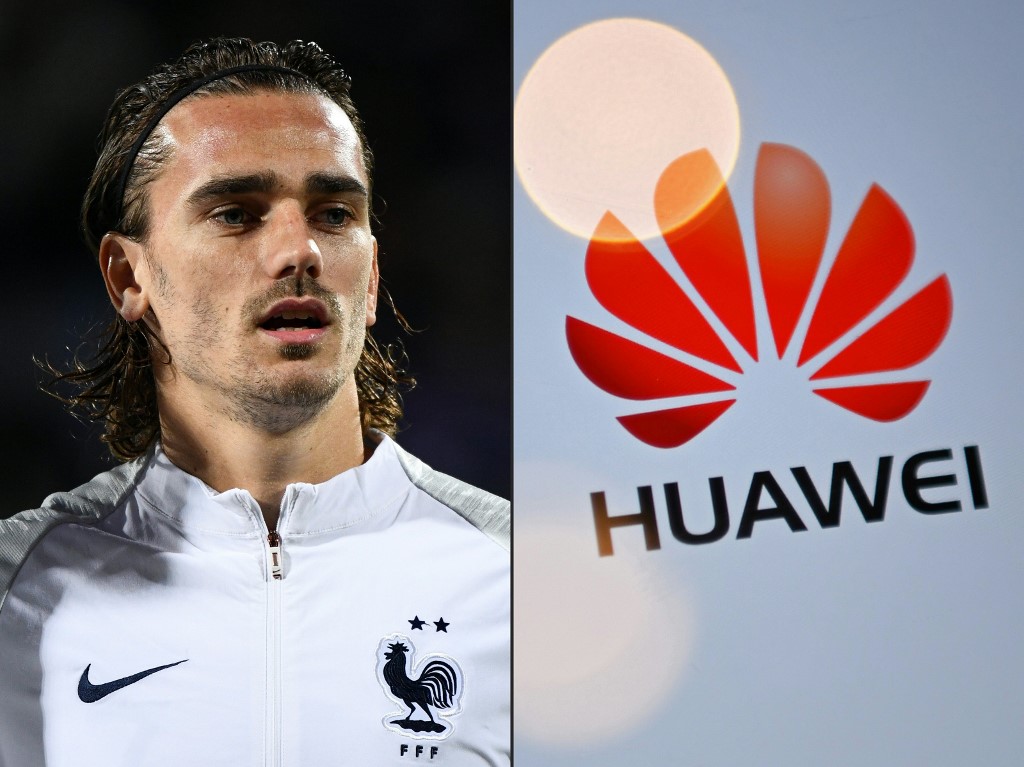 En soutien des Ouïghours, Griezmann rompt son «partenariat» avec Huawei
