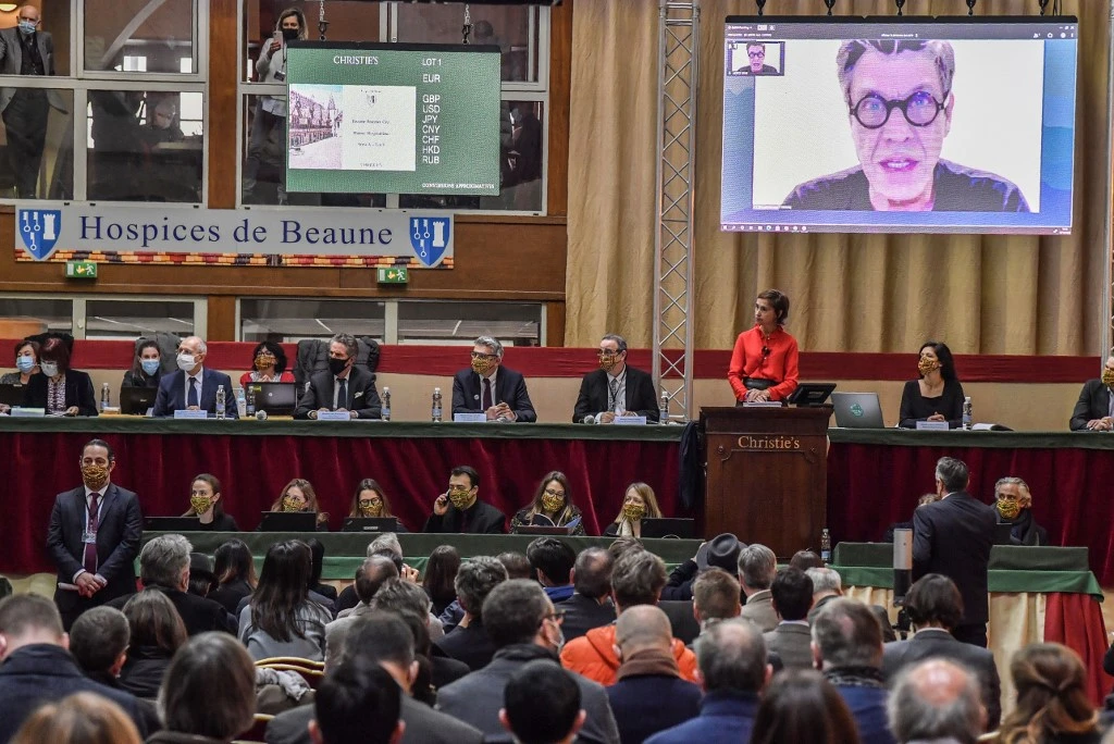 Record pour la pièce phare à la vente des Hospices de Beaune