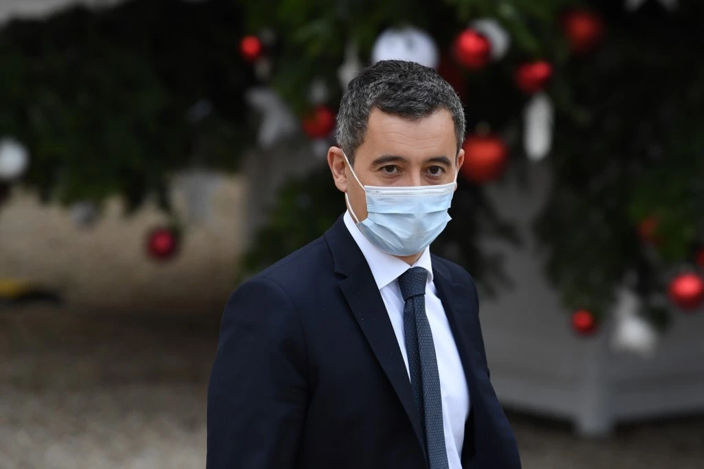 Gerald Darmanin, ministre de l'interieur français. (AFP)