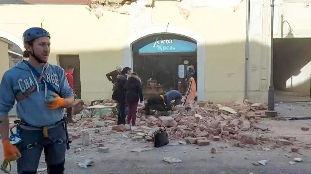 La Croatie touchée par un séisme de magnitude 6,4