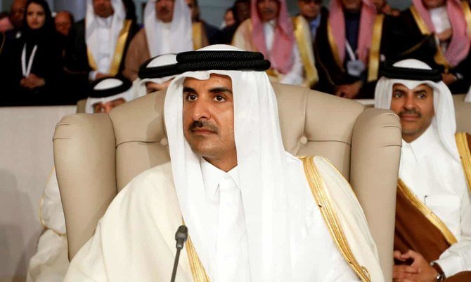 Le Qatar a annoncé lundi que son dirigeant, cheikh Tamim, assistera mardi au sommet du CCG qui se tiendra en Arabie saoudite. (Reuters/File Photo)