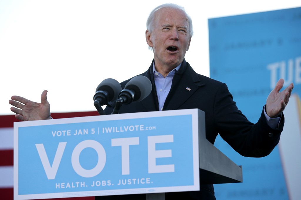 Le Sénat US et les débuts de Biden suspendus au résultat du vote en Géorgie
