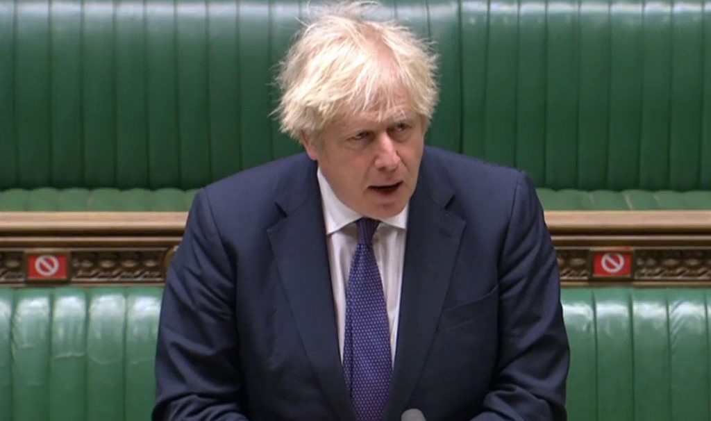 L'Angleterre n'a d'autre choix que de se reconfiner face à la flambée des contaminations attribuée à un variant plus contagieux, a assuré mercredi le Premier ministre britannique Boris Johnson.(AFP)