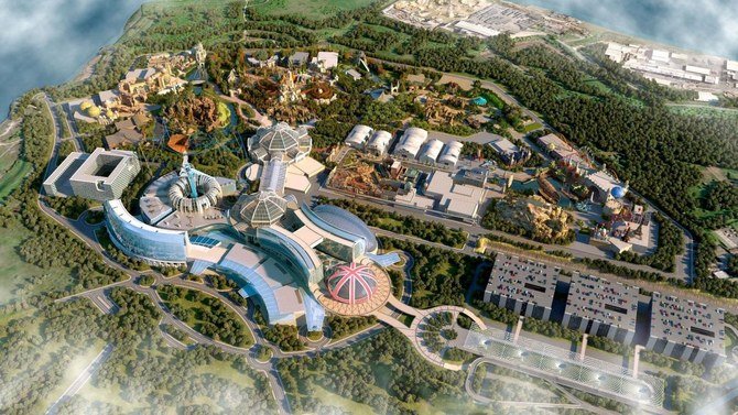 The London Resort, financé par des fonds koweïtiens, est un exemple des investissements moyen-orientaux au Royaume-Uni. (@LondonResort)