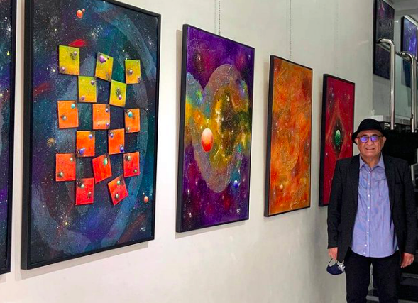 Azdine Hachimi Idrissi, quête de spiritualité face au mystère du Cosmos