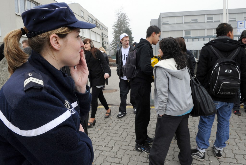 Quelque 400 personnes, selon la préfecture, ont manifesté dans le calme samedi à Strasbourg contre la proposition de loi «Sécurité globale».(AFP)