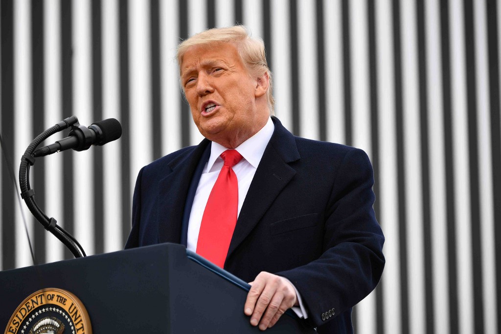 Le mur anti-migrants de Trump, entre promesses et trompe-l'œil
