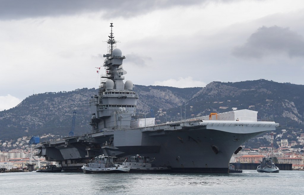Le porte-avions français Charles-de-Gaulle bientôt en Méditerranée orientale