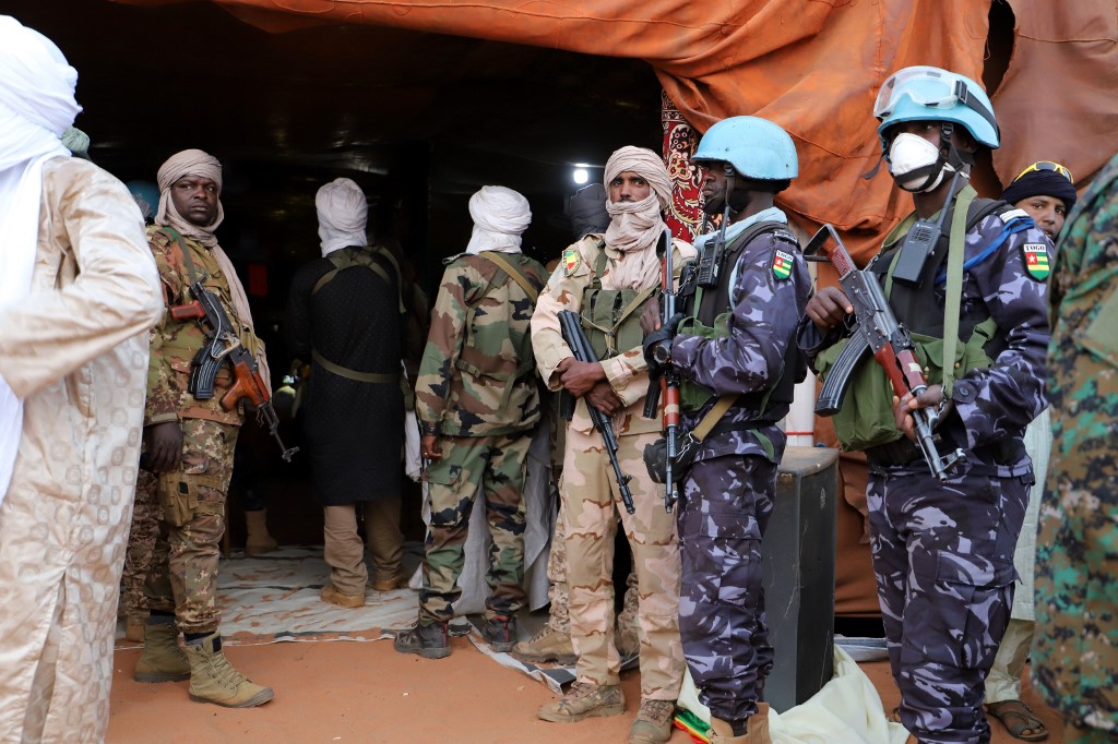 La Minusma, établie en 2013, a perdu plus de 230 de ses membres, dont plus de 130 dans des actes hostiles, selon des statistiques chiffres de l'ONU. C'est la mission la plus meurtrière pour les Casques bleus dans le monde.(AFP)
