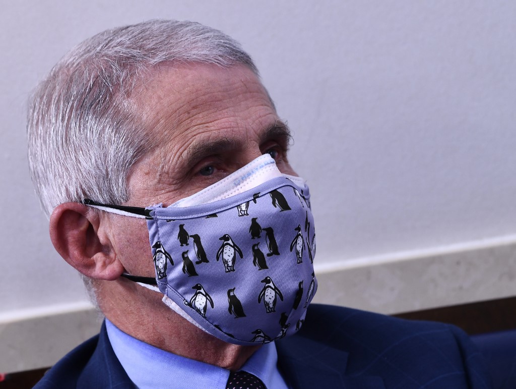Directeur de l'Institut national des allergies et des maladies infectieuses Anthony Fauci. (AFP)