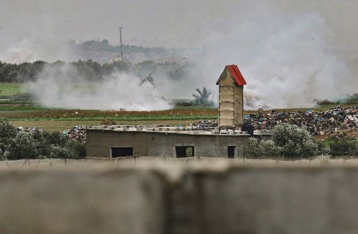 Frappes israéliennes à Gaza après des tirs de roquettes