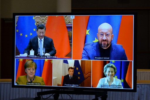 L'Élysée défend l'accord Union européenne/Chine, une «brique» pour améliorer les droits de l'homme