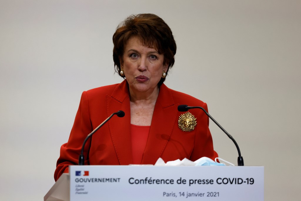 Ministre française de la Culture Roselyne Bachelot. (AFP)