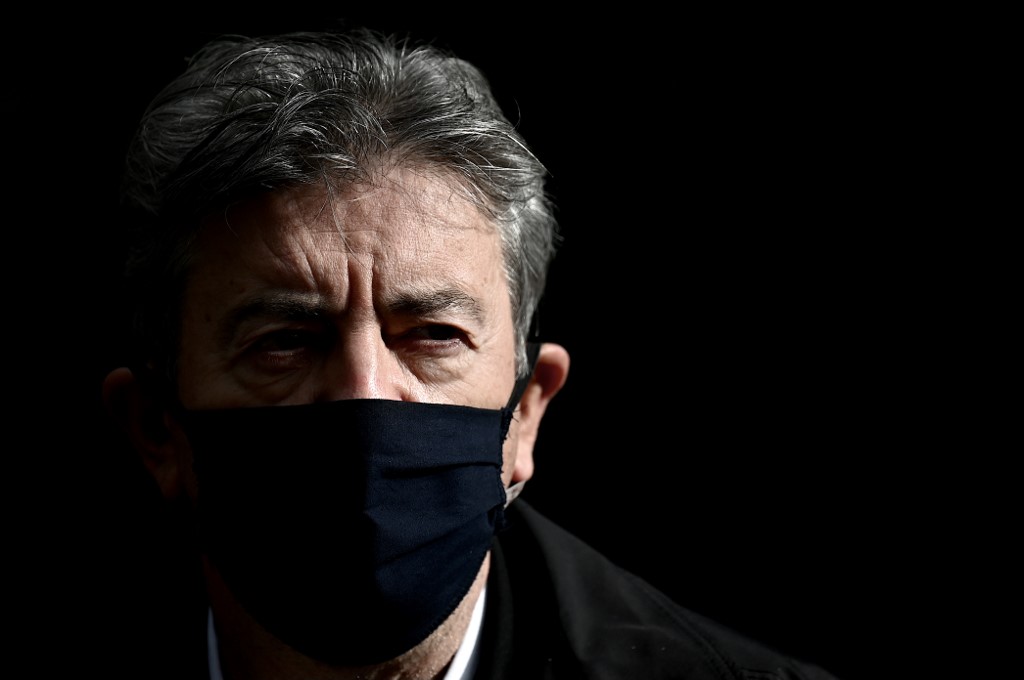 Jean-Luc Mélenchon, président du groupe parlementaire La France Insoumise. (AFP)