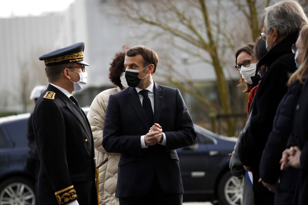 Le président français Emmanuel Macron. (AFP)