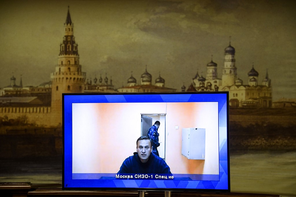 Le bras de fer aves les autorités russes se poursuit, Navalny maintenu en détention