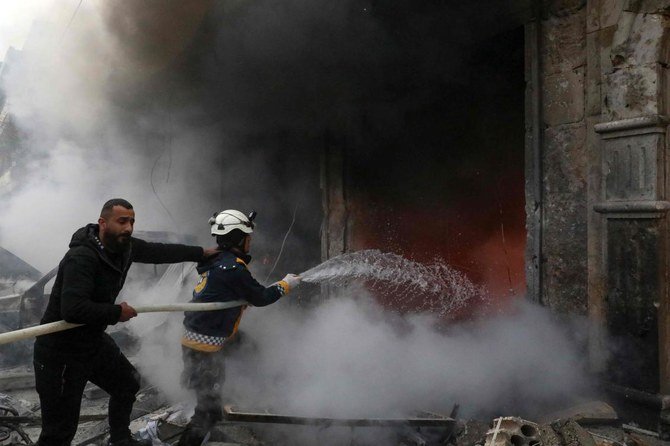 Syrie: 12 morts, dont sept civils, dans deux attentats à la voiture piégée