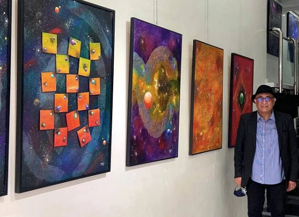 Azdine Hachimi Idrissi, quête de spiritualité face au mystère du Cosmos