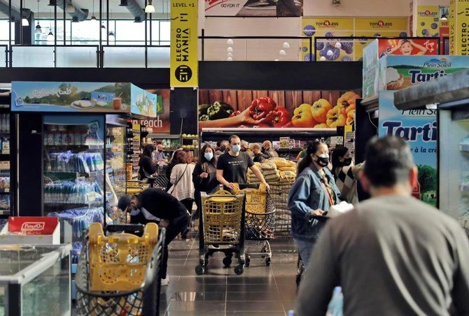 Le Liban connait depuis l'automne 2019 sa pire crise économique et financière depuis des décennies ayant entrainé une baisse de 19,2% du PIB en 2020. (Photo AFP)