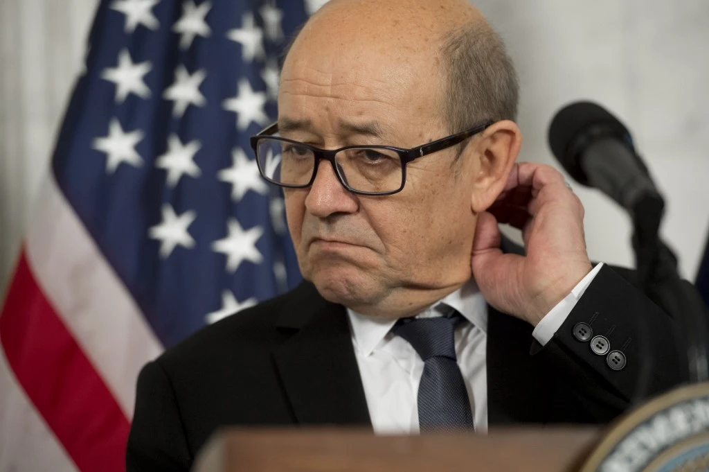 Le Drian suggère un «moratoire» du bras de fer commercial UE/USA