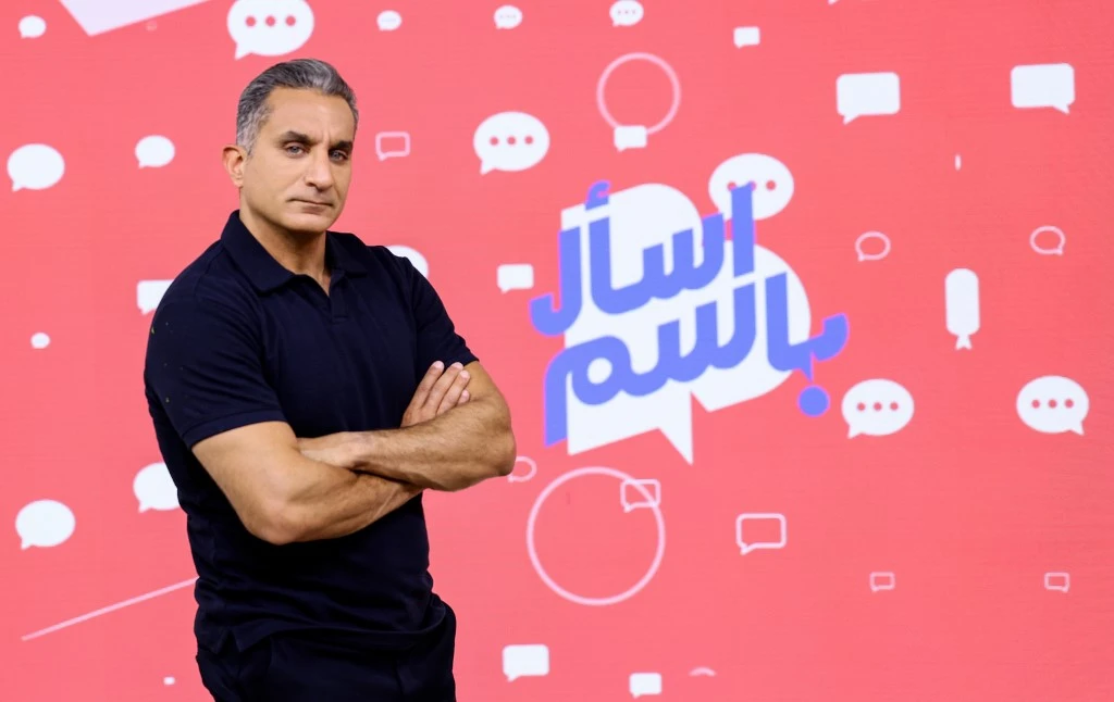 L'Égyptien Bassem Youssef, l'humour banni du Printemps arabe